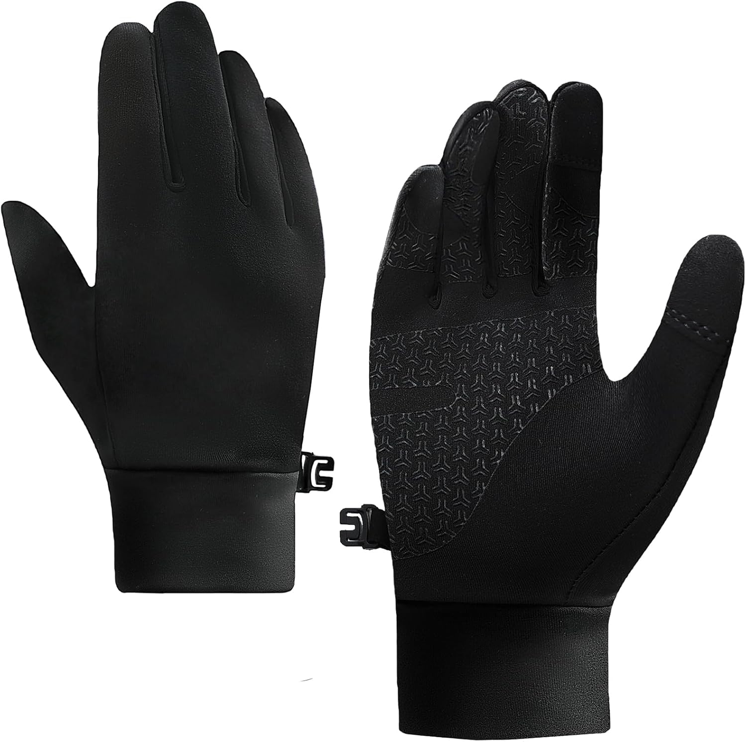 Waihoeer Running Gloves Lightweight Winter Touch screen Warm Liner Gloves Men Women for Cycling Biking Sports - Image 2