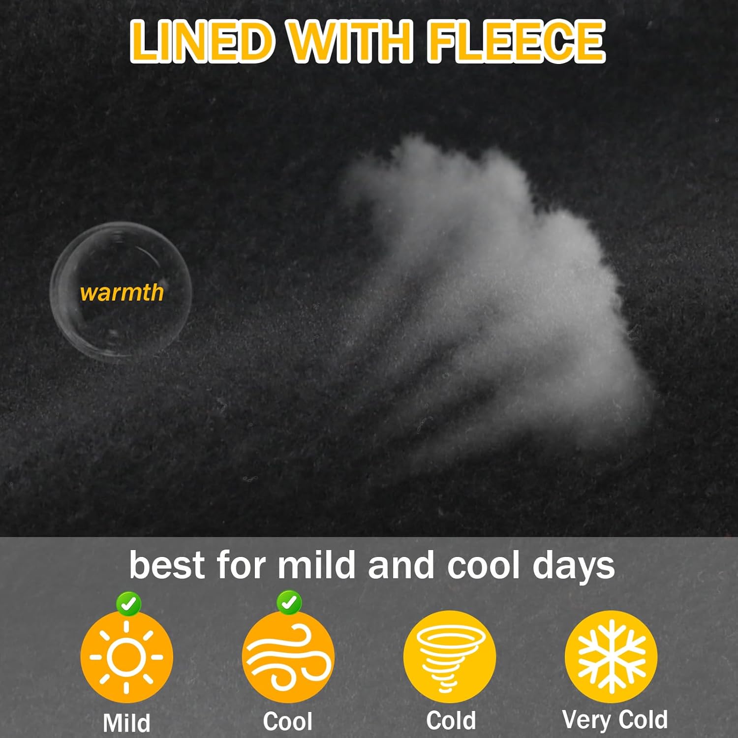 Waihoeer Running Gloves Lightweight Winter Touch screen Warm Liner Gloves Men Women for Cycling Biking Sports - Image 3