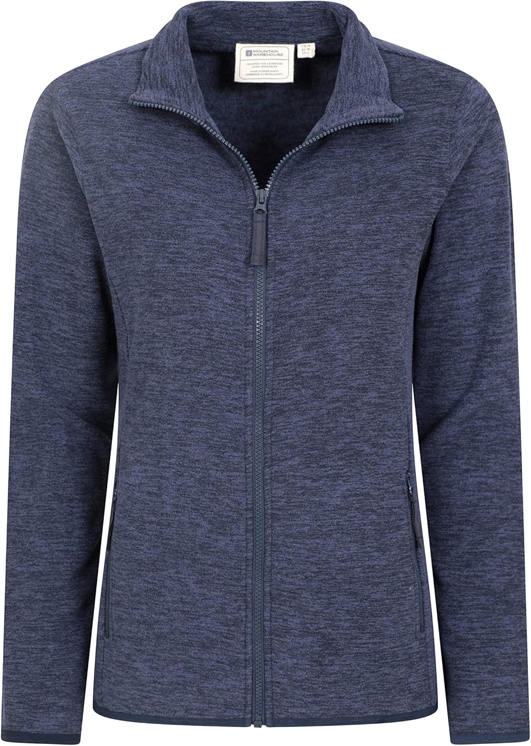 Mountain Warehouse Snowdon Womens Full Zip Fleece - Lightweight Ladies Sweater Top, Breathable Baselayer, Antipill - Best for Spring Summer, Camping & Hiking - Image 10