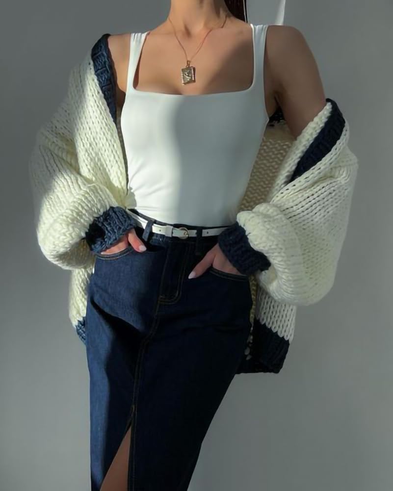 Bovldemt Vest Tops Women UK Crop Tops for Women Sleeveless Tank Tops Women Square Neck Top - Image 5