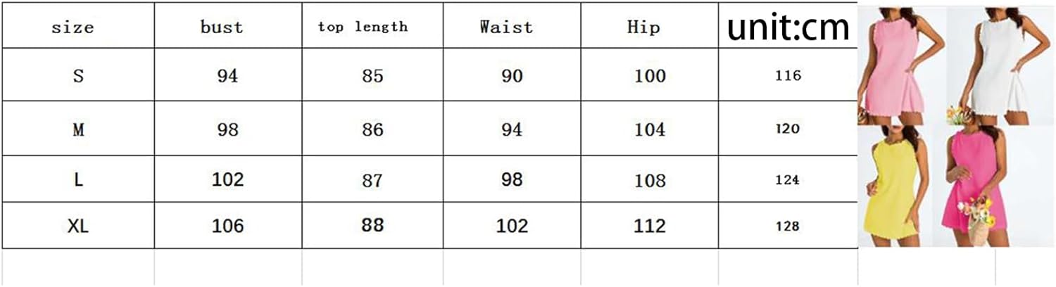 Women Sleeveless Tank Dress Linen Solid Halter Scallop Casual Mini Dress Back Zipper Summer Beach Dress Sundress - Image 3