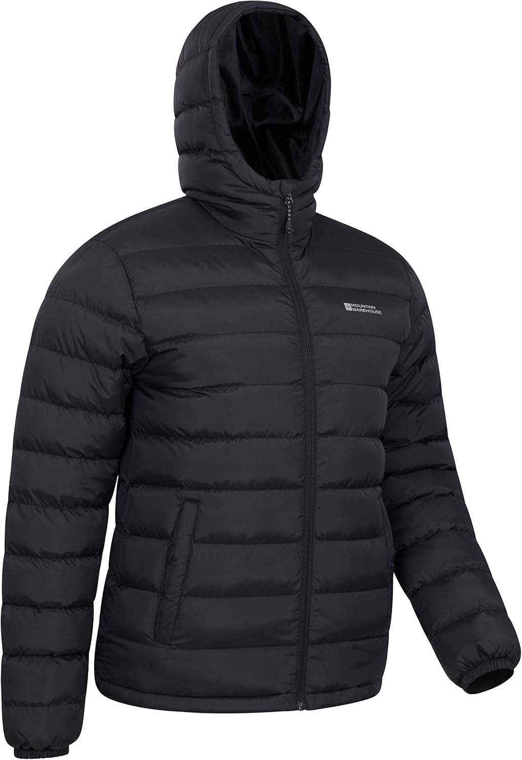 Mountain Warehouse Season Mens Padded Jacket - Water Resistant Jacket, Lightweight, Warm, Lab Tested to -30C, Microfibre Filler - for Travelling, Walking - Image 3