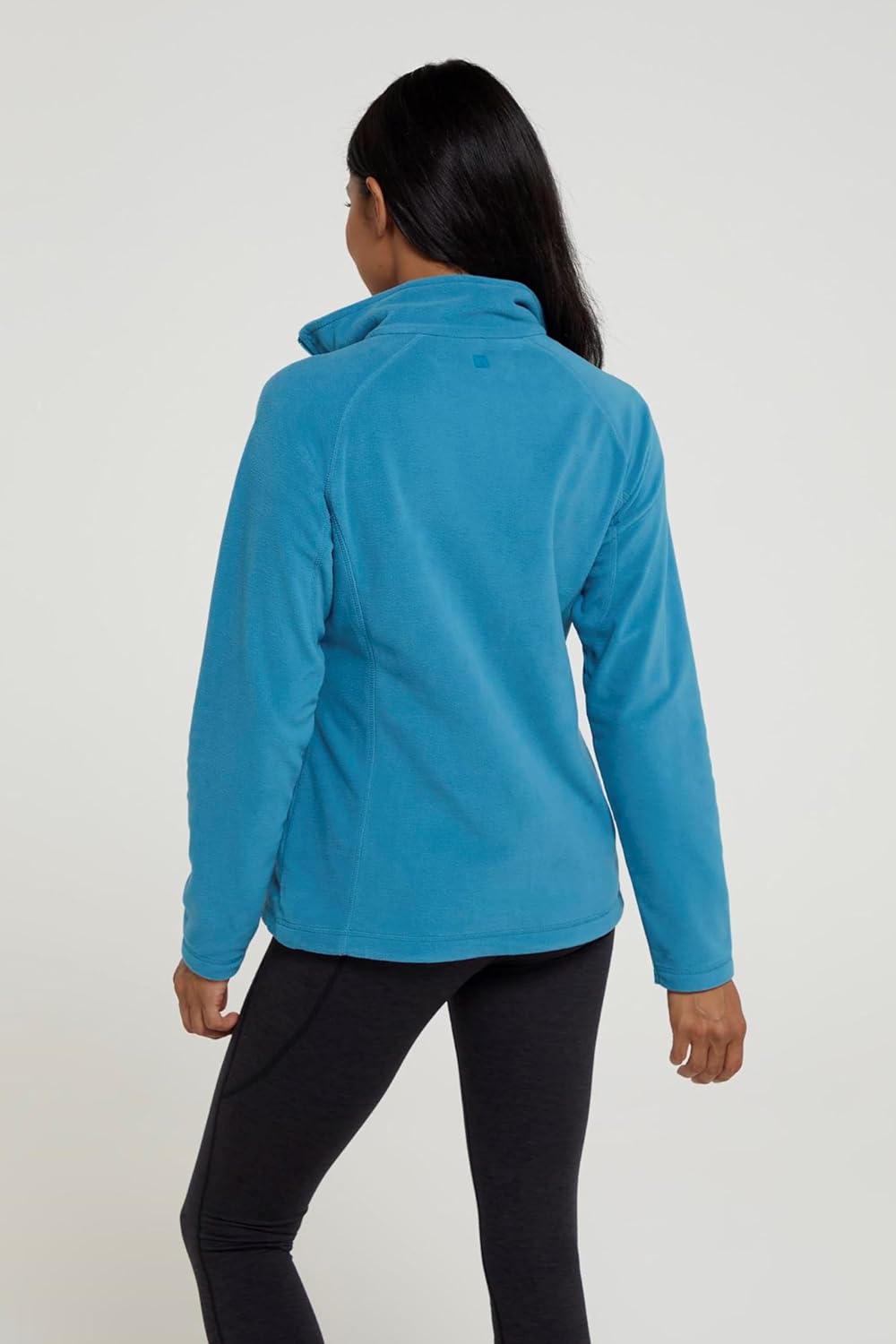 Mountain Warehouse Raso Womens Fleece - Soft Touch Ladies Sweater Top with Full Zip, Microfleece - Best for Daily Use, Outdoors & Travelling - Image 10