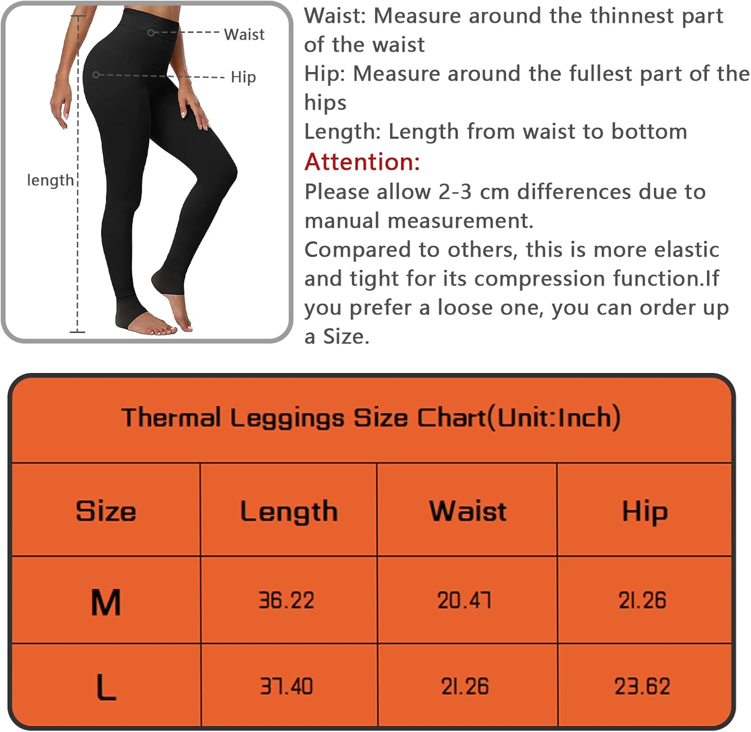 Thermal Leggings Women, Thick Soft High Waisted Tummy Control Bright Velvet Lined Pants for Ladies Cold Winter Snow Warm - Image 8