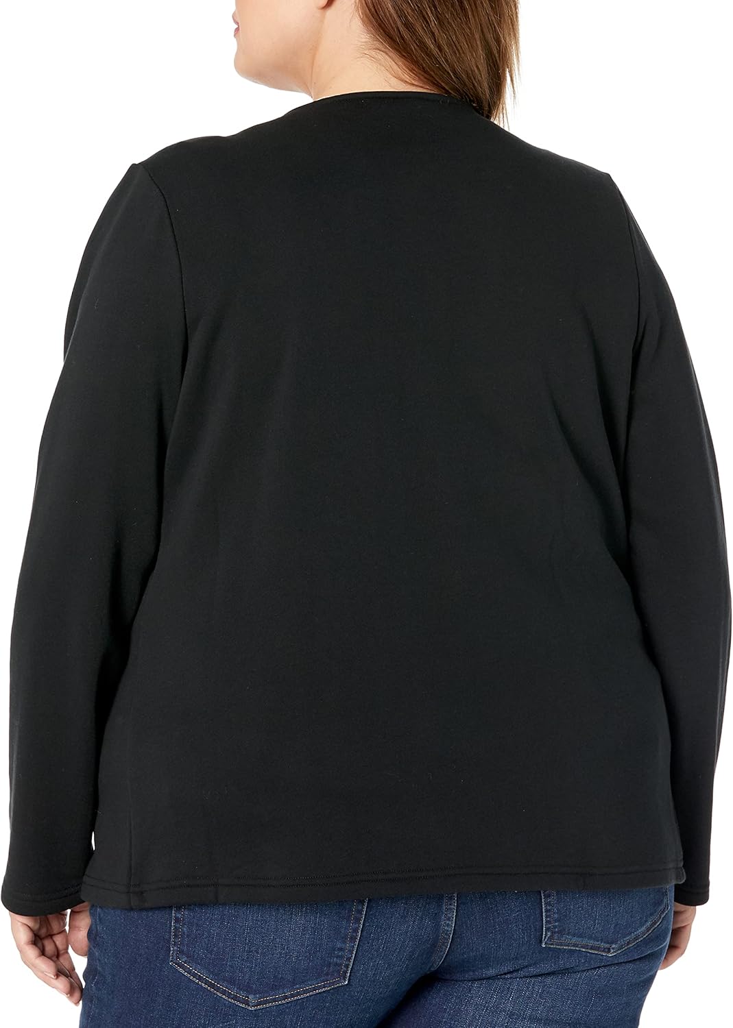 The Drop Women's @caralynmirand Long Sleeve Knit Moto Jacket - Image 6